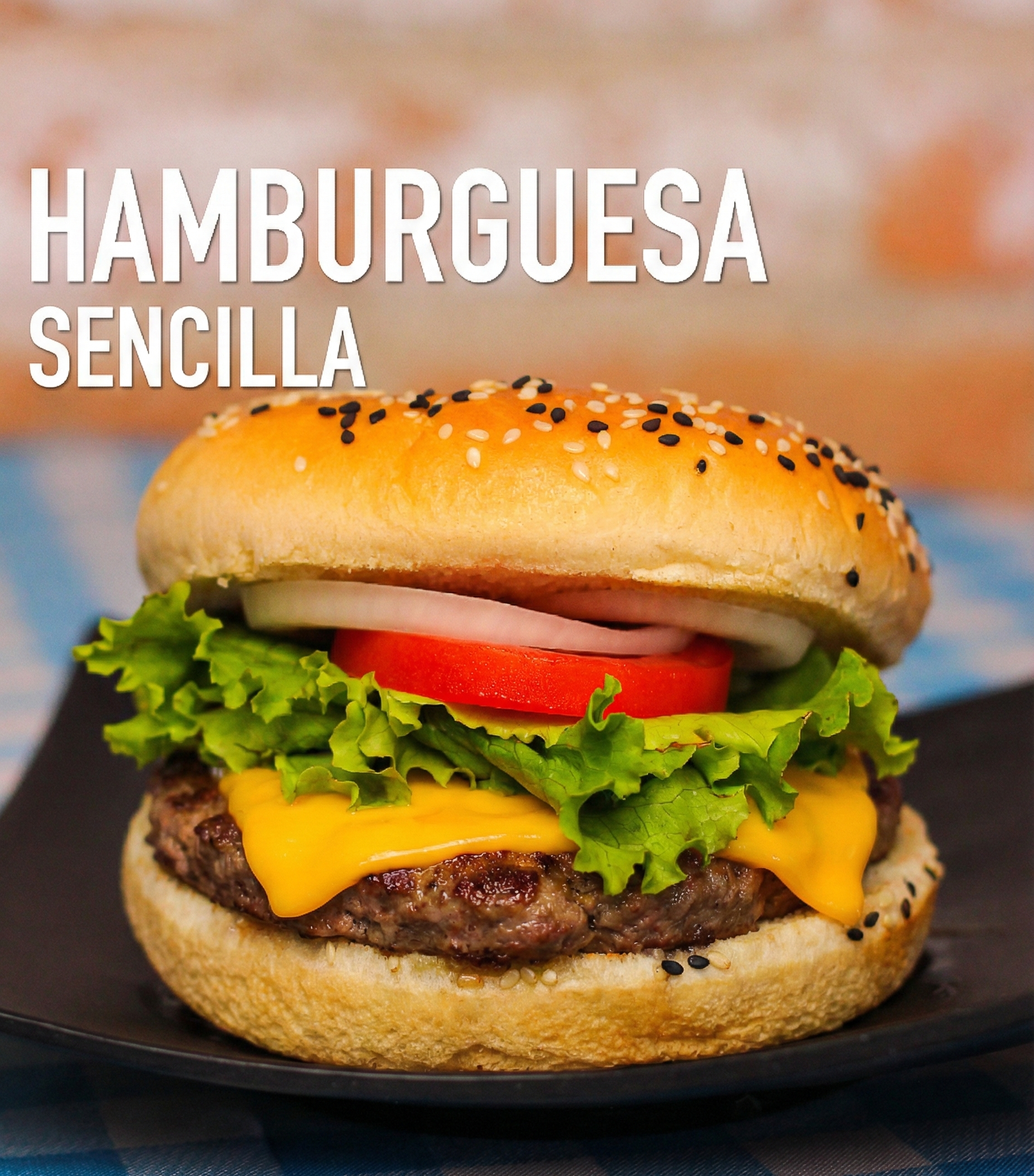 Hamburguesa Sencilla