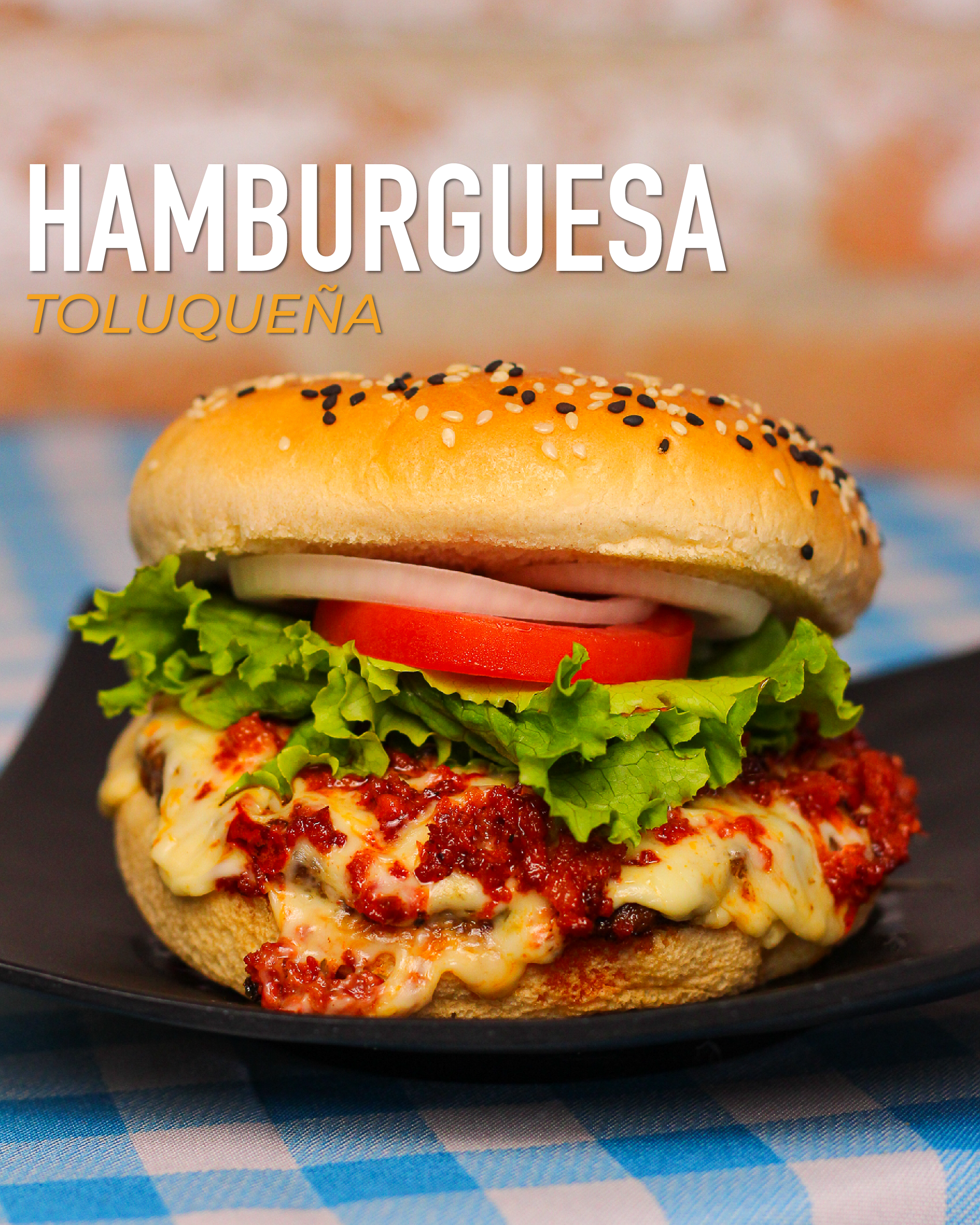 Platillo de La Hamburguesa Taxco